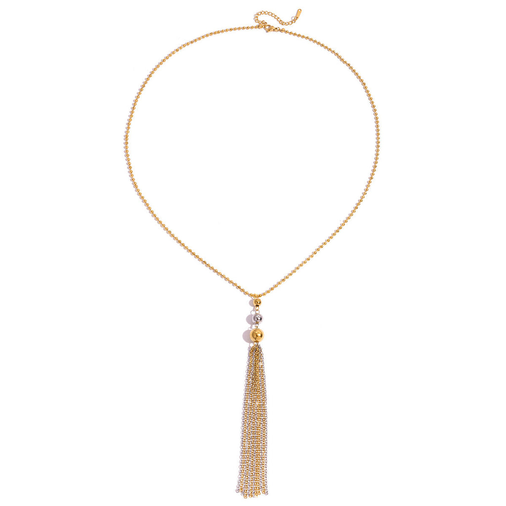 CASCADE TASSEL NECKLACE