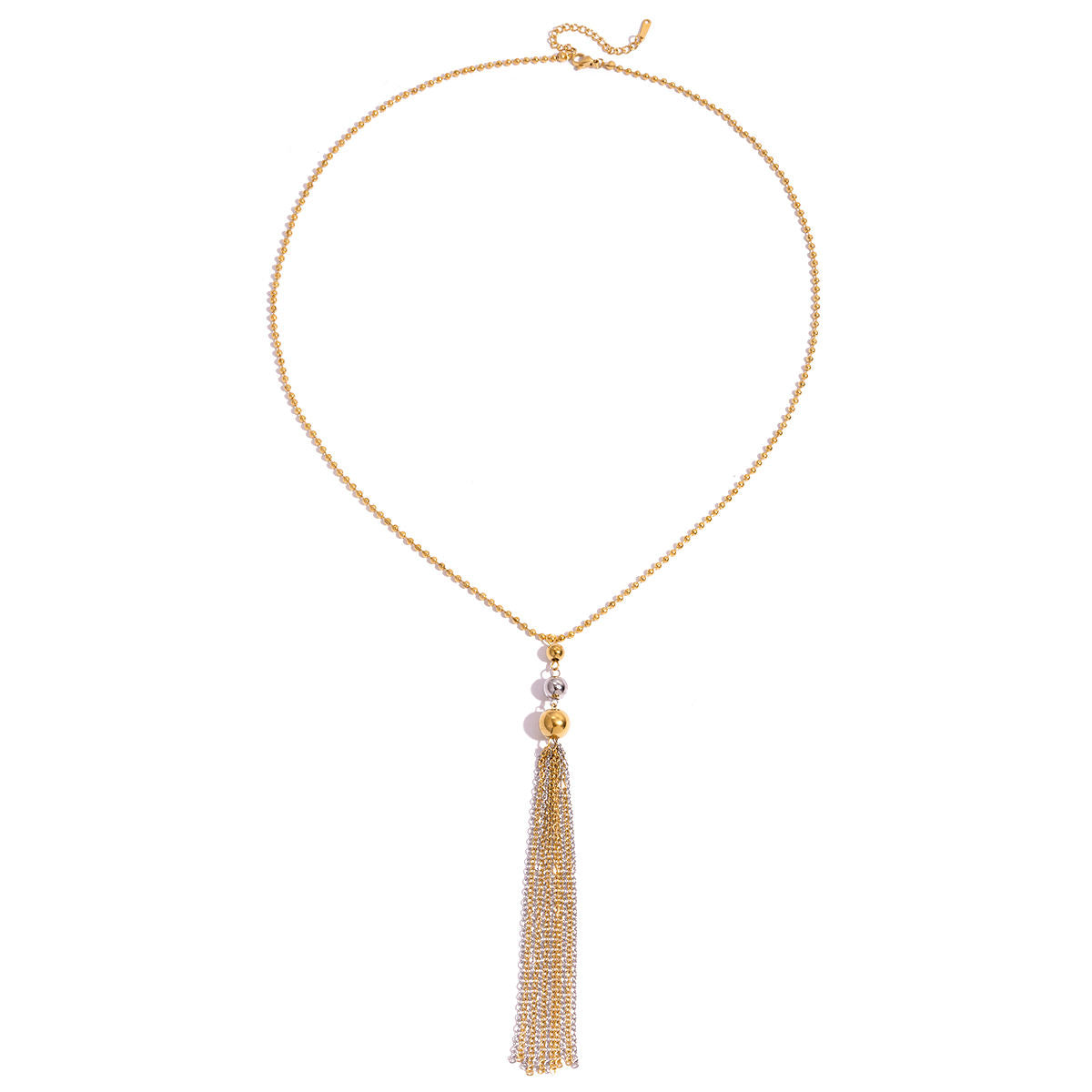 CASCADE TASSEL NECKLACE