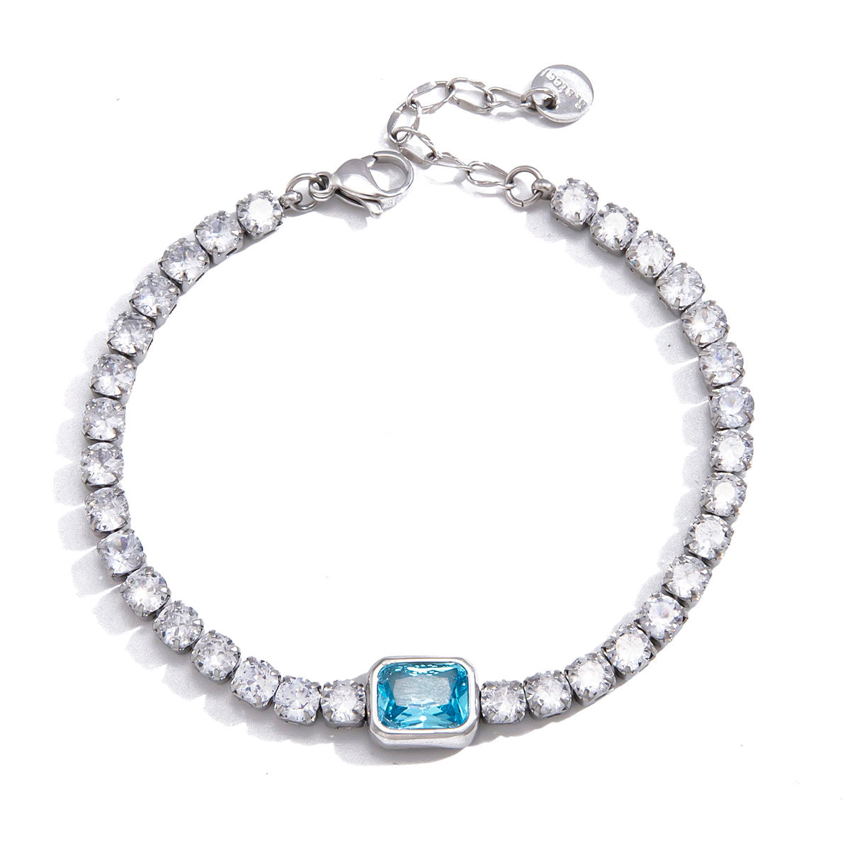 AEGEAN BLUE TENNIS BRACELET