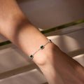 EMERALD LINK BRACELET