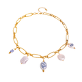 PORCELA CHARM NECKLACE