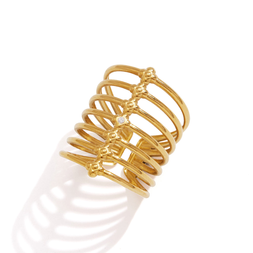 MULTI BAND STATEMENT RING