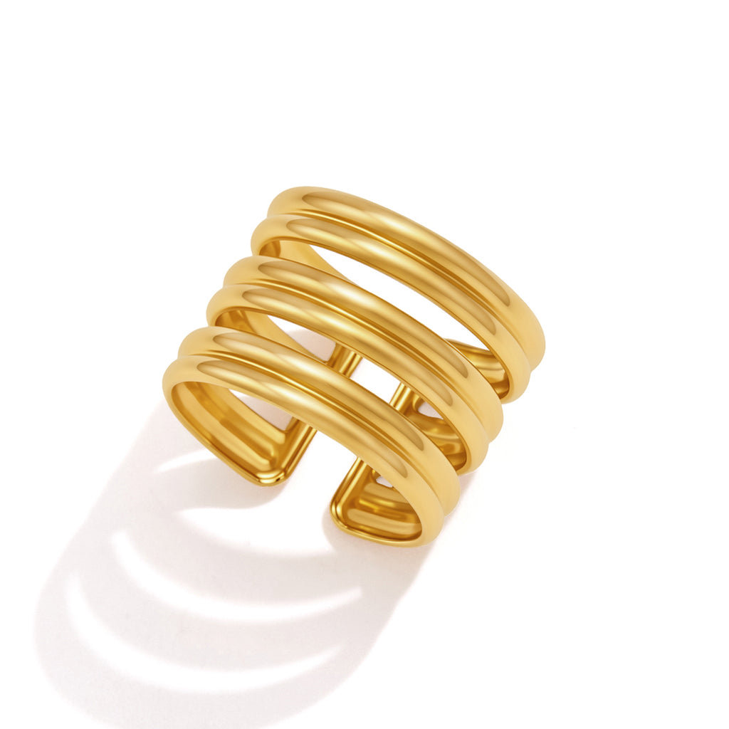 SLEEK MULTI BAND RING
