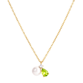 DUO DROP PEARL NECKLACE