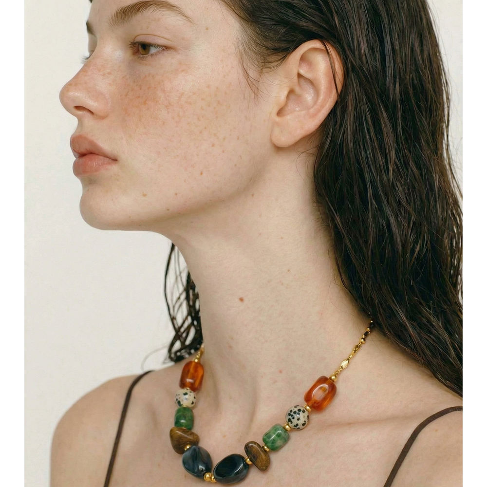 AEGEAN MOSAIC NECKLACE