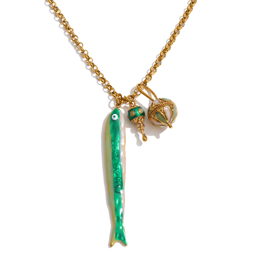AEGEAN TALISMAN CHARM NECKLACE