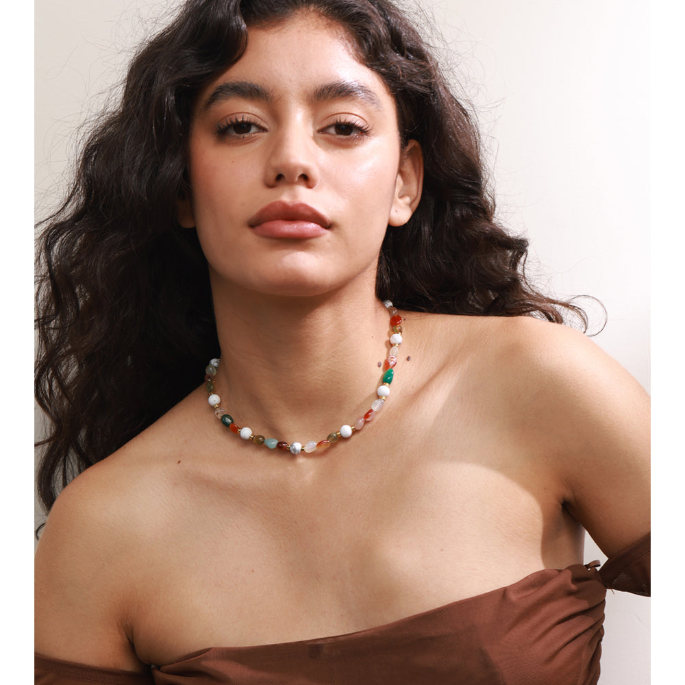AEGEAN BEADED HARMONY NECKLACE