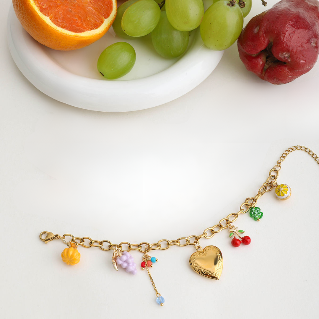 AMORE LOCKET CHARM BRACELET