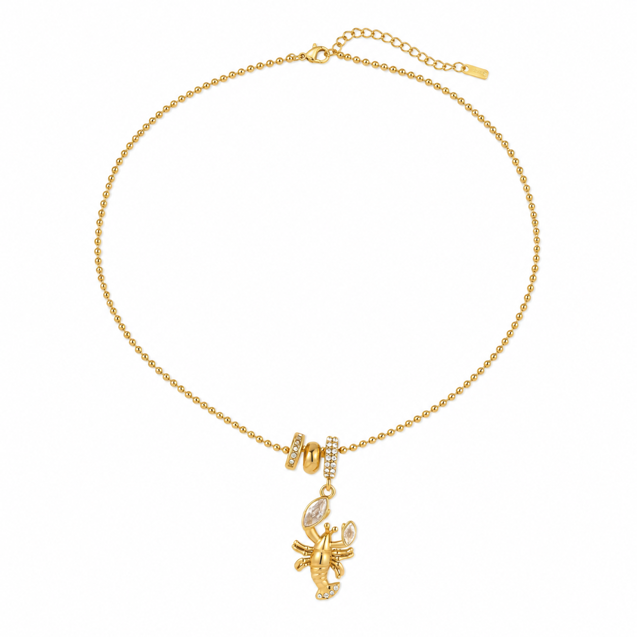 LOBSTER CHARM NECKLACE