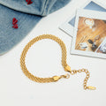 AURA MULTI CHAIN ANKLET