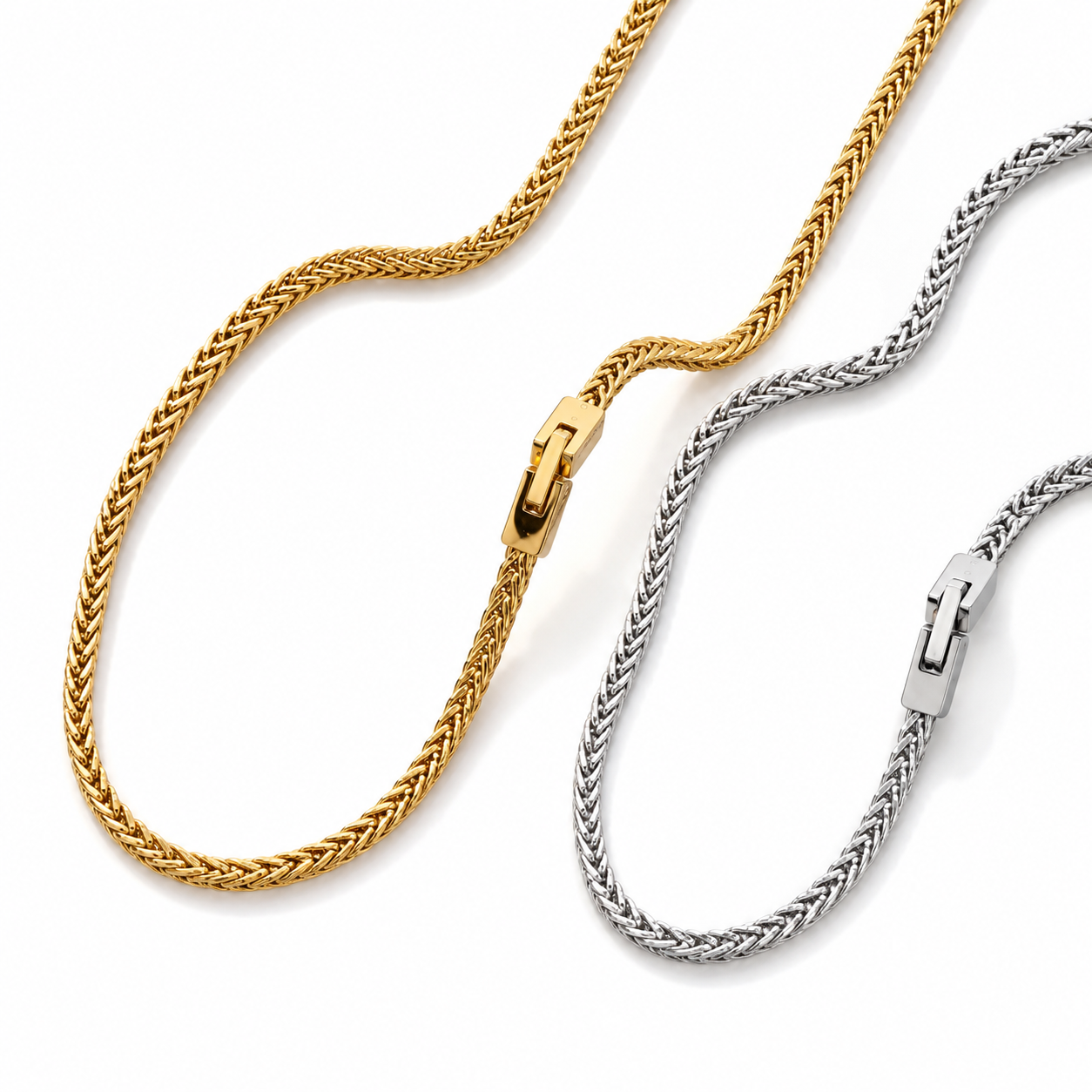 BRAIDED ROPE CHAIN (NECKLACE)