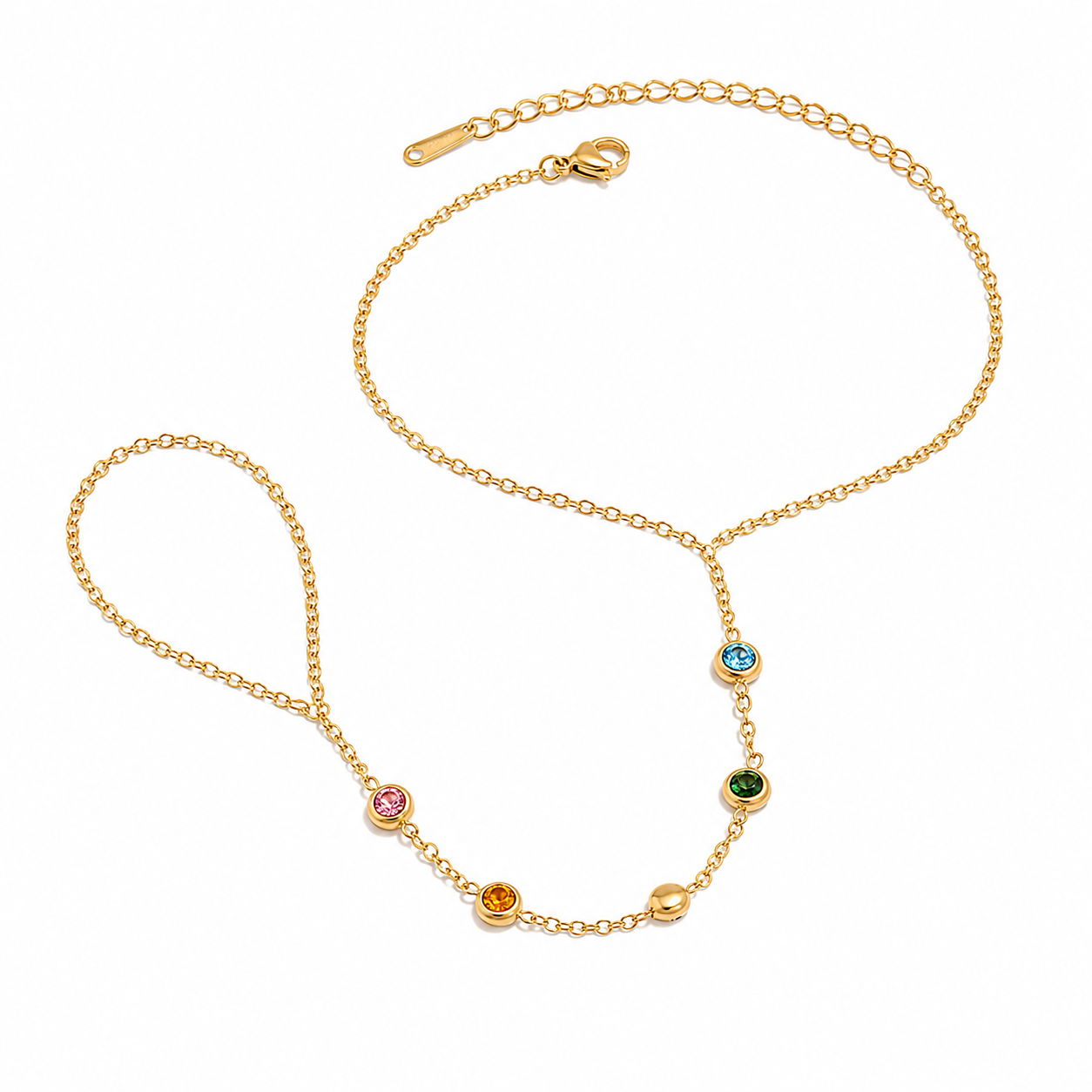 MINIMAL COLOR RING BRACELET