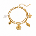 CHARM LAYERED BRACELET