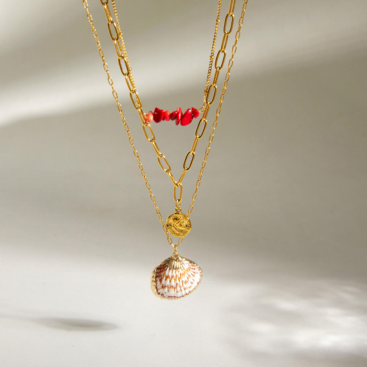 TRÉSOR LAYERED NECKLACE