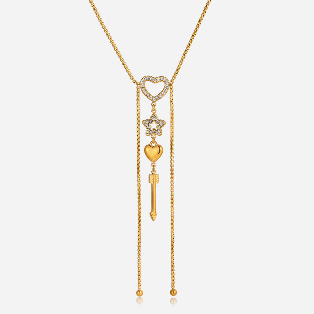 CHARM DROP NECKLACE