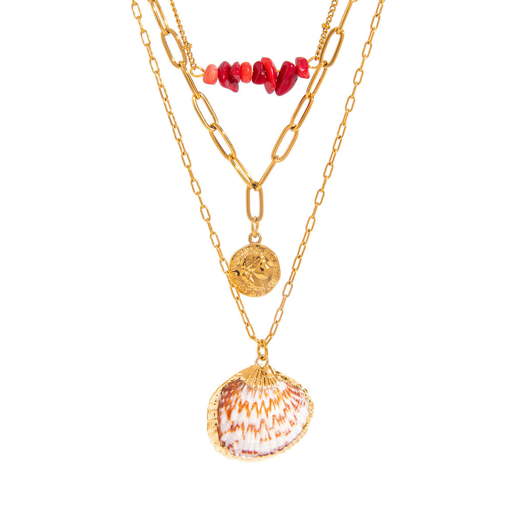 TRÉSOR LAYERED NECKLACE