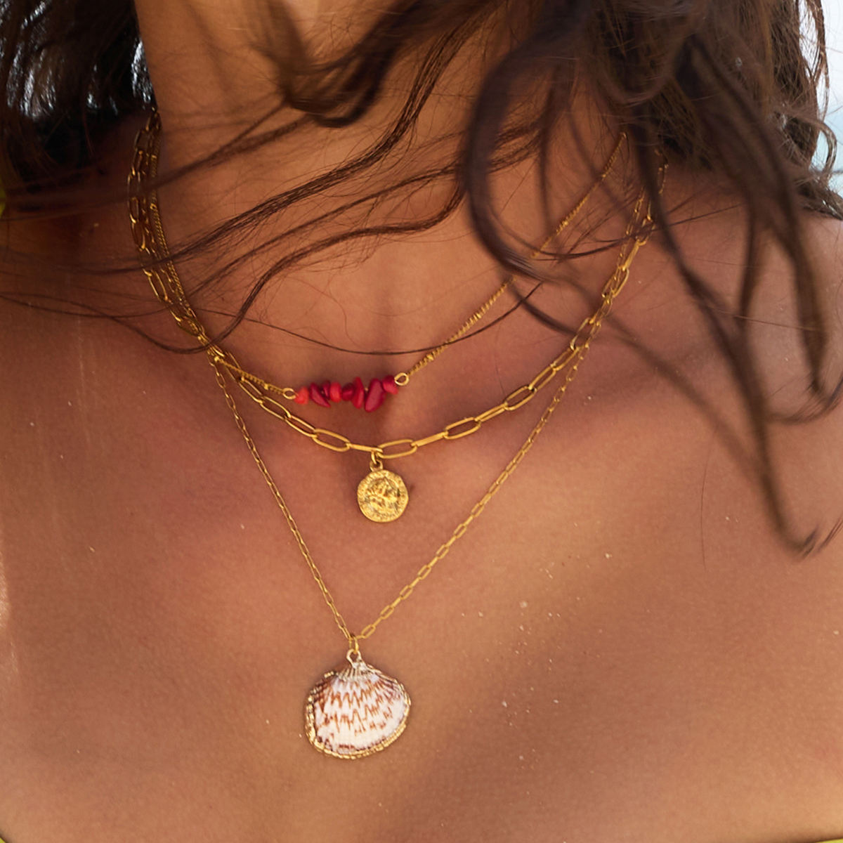 TRÉSOR LAYERED NECKLACE