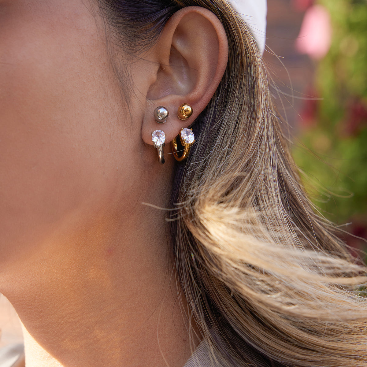 DUAL ORBIT EARRINGS