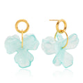 AQUA BLOOM EARRINGS