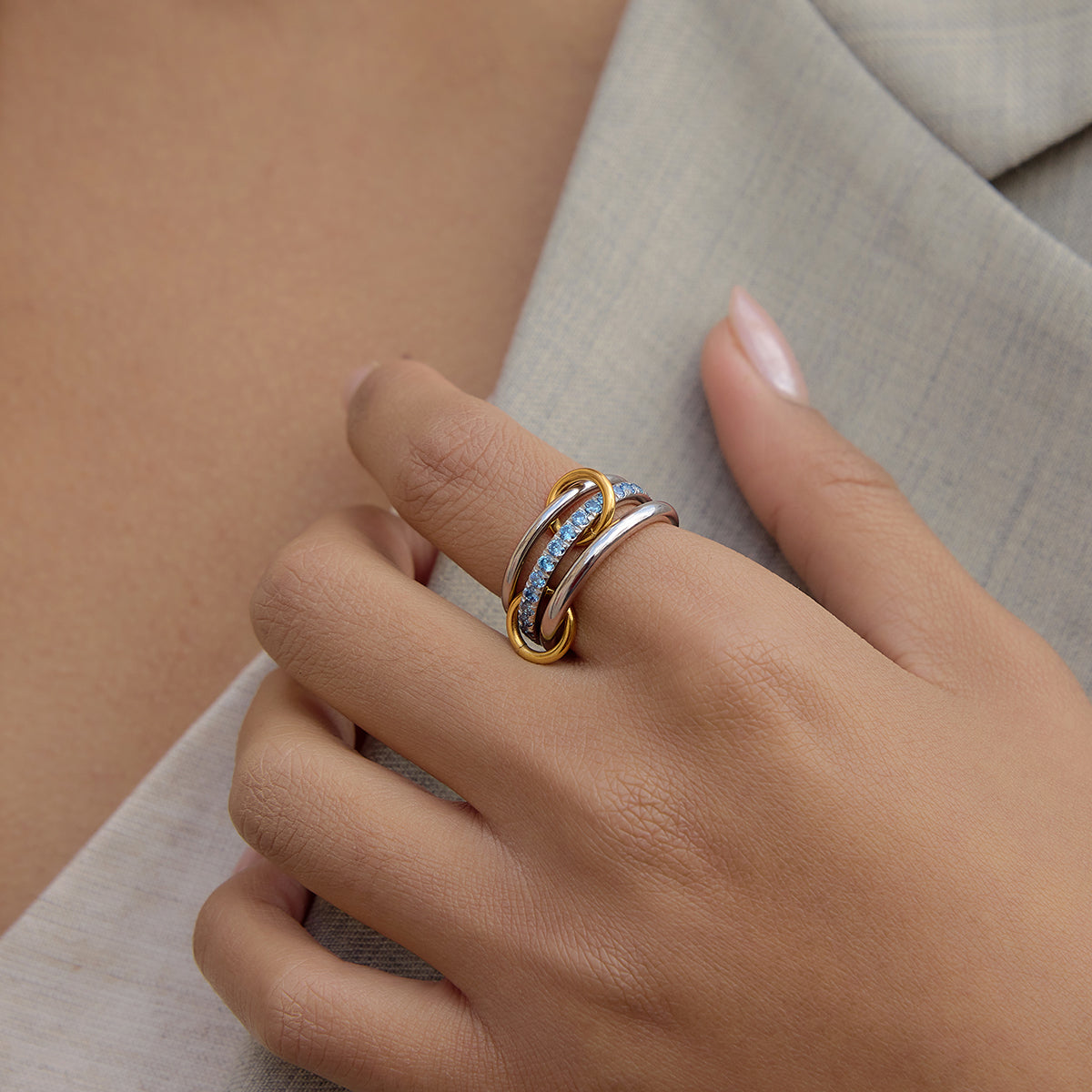 AURA STACK RING