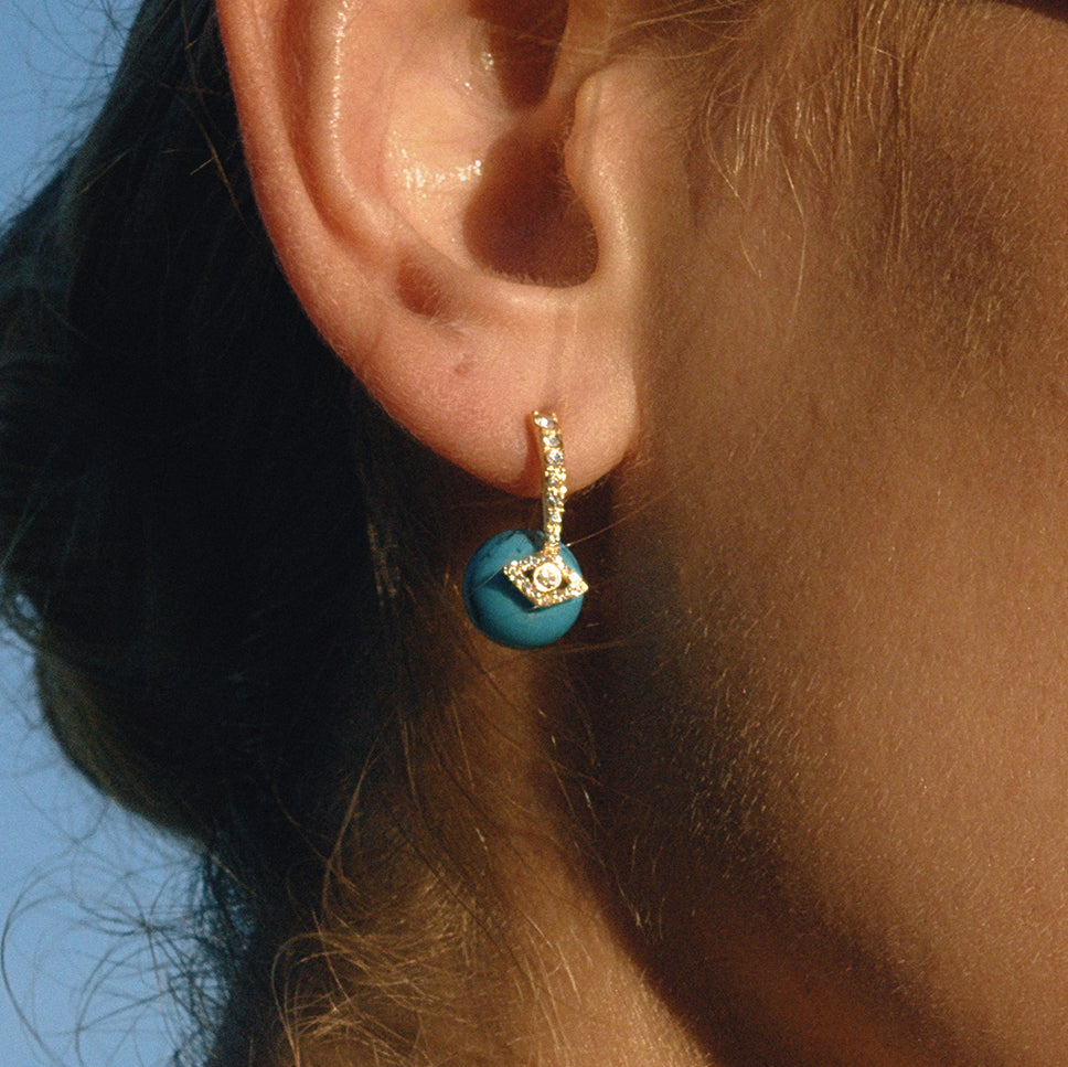 AZURA EYE EARRINGS