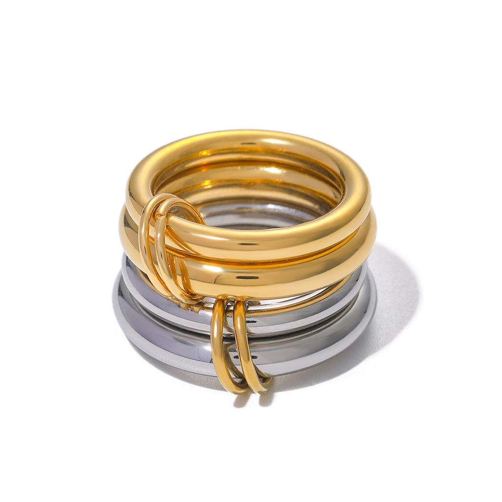 DOUBLE LOOP RING