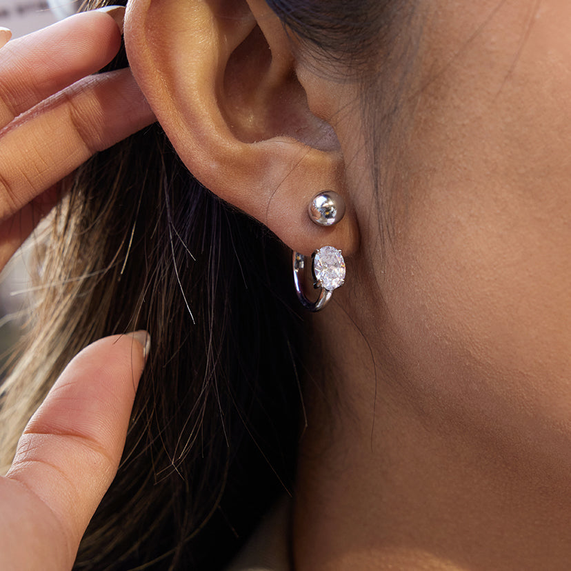 DUAL ORBIT EARRINGS