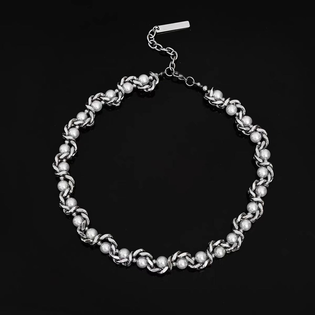PEARL CHAIN CHOKER