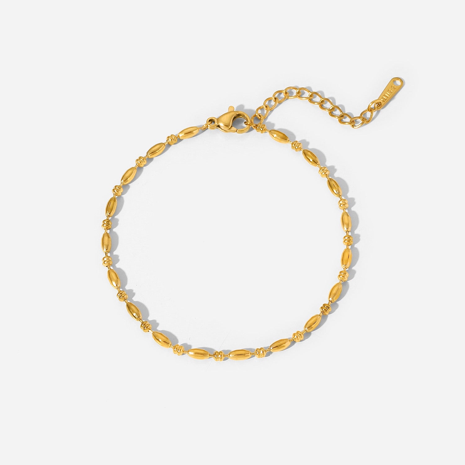 MINIMAL BEAD CHAIN BRACELET