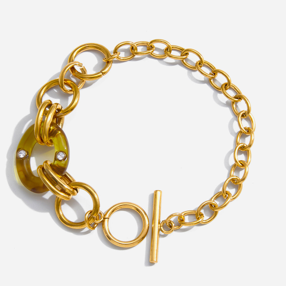 AMBER LINK BRACELET
