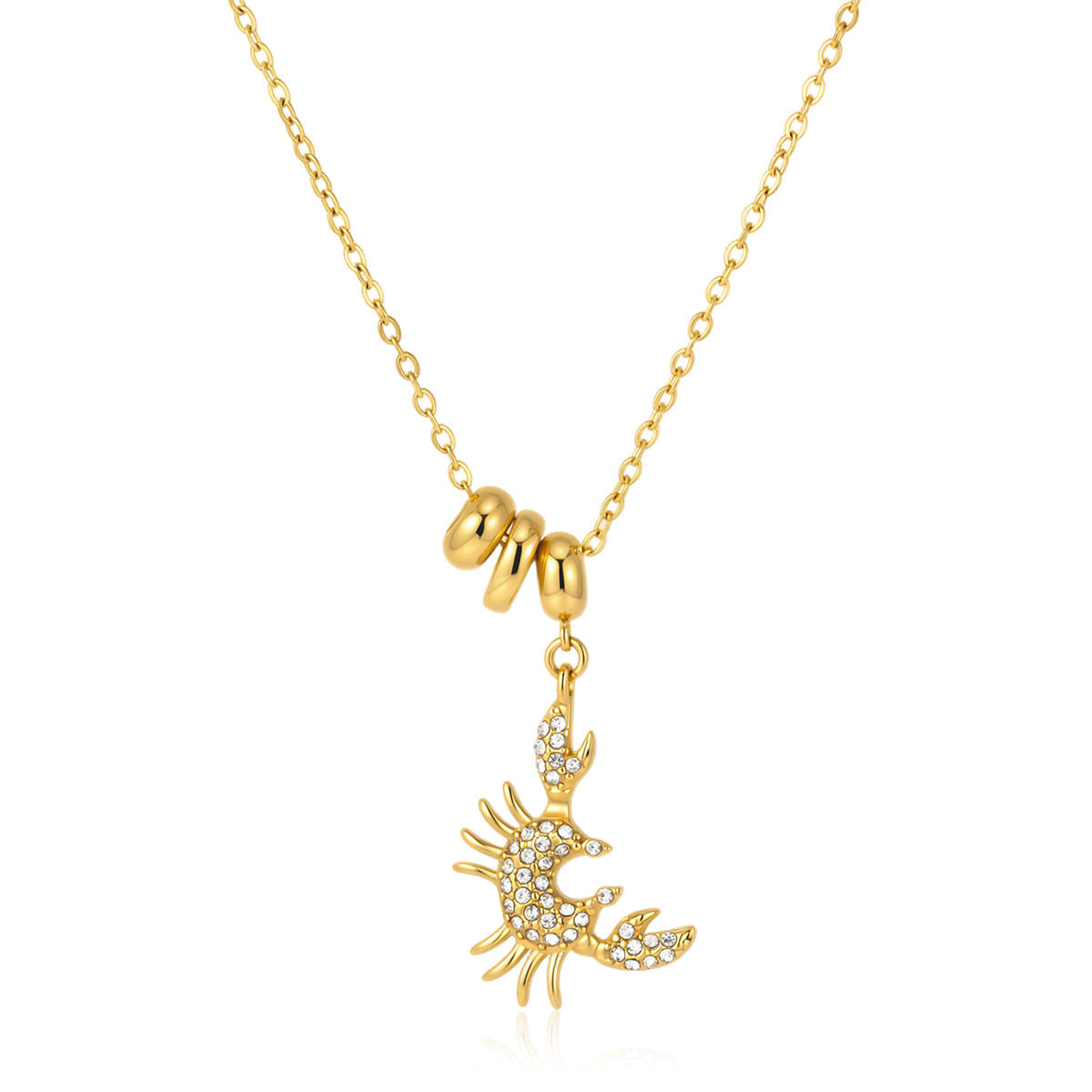 CRAB CHARM NECKLACE