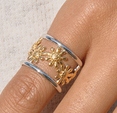 FLORA EDGE RING