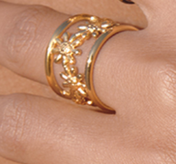 FLORA EDGE RING